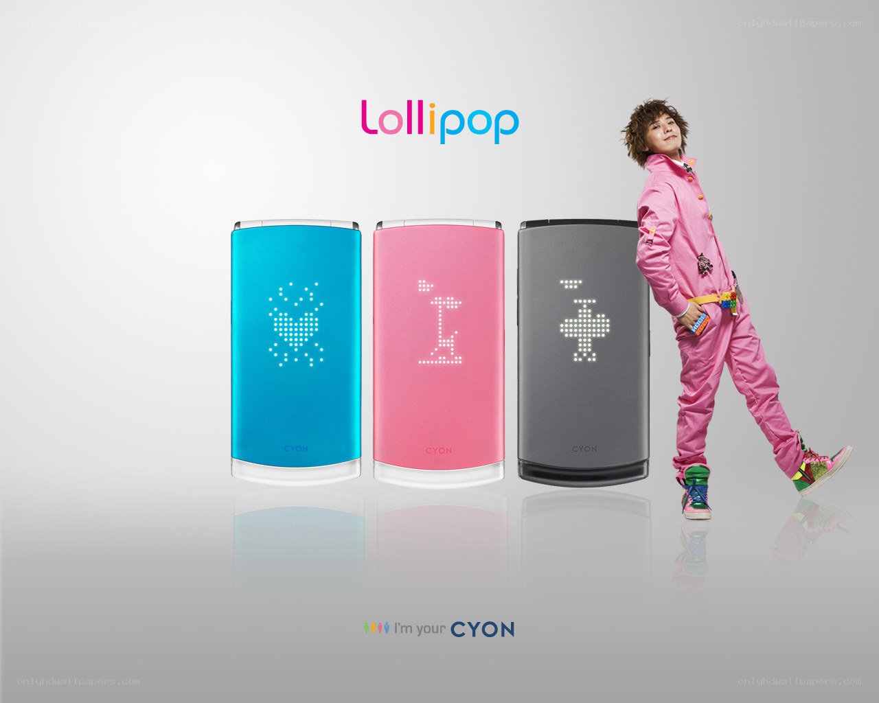 CYON Lollipop phone advertisement