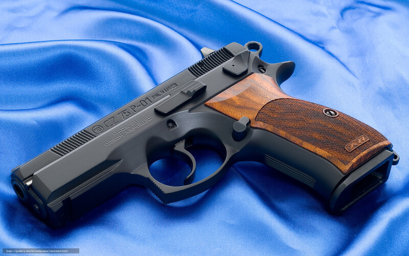 CZ 75 P-01 Pistol — Blue