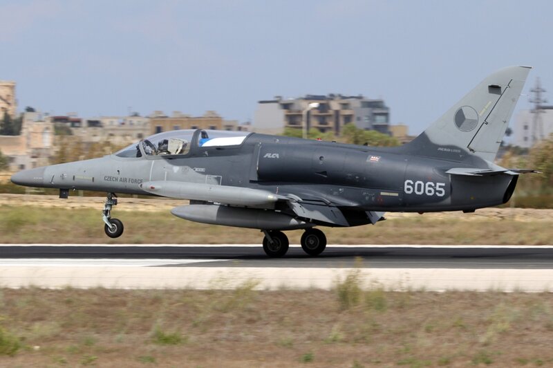 Czech Air Force Jet — Gray
