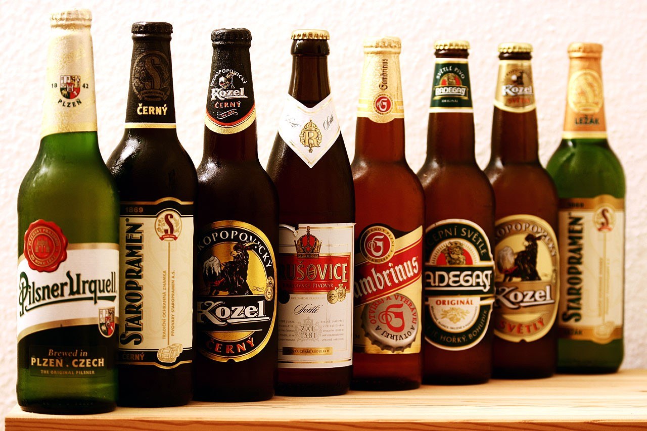 Czech beer collection