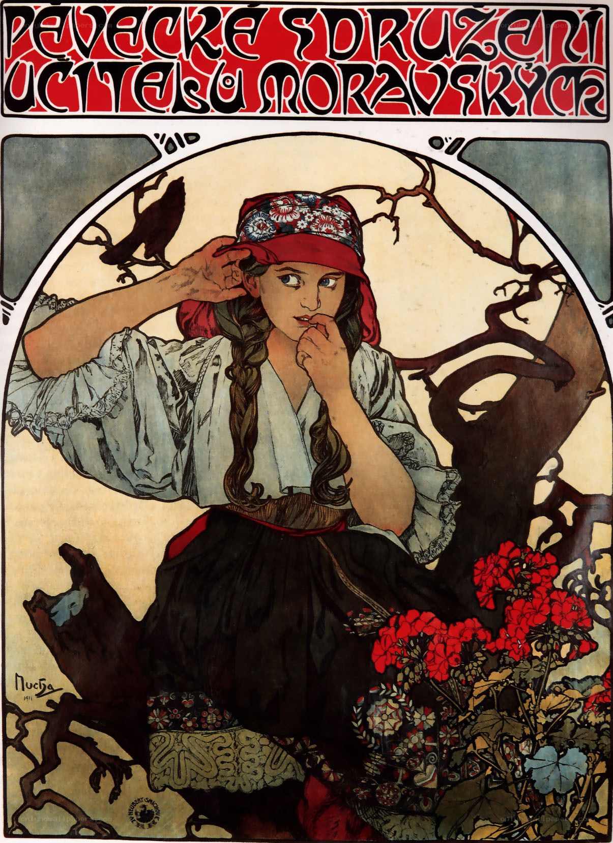 Czech Teachers' Association poster