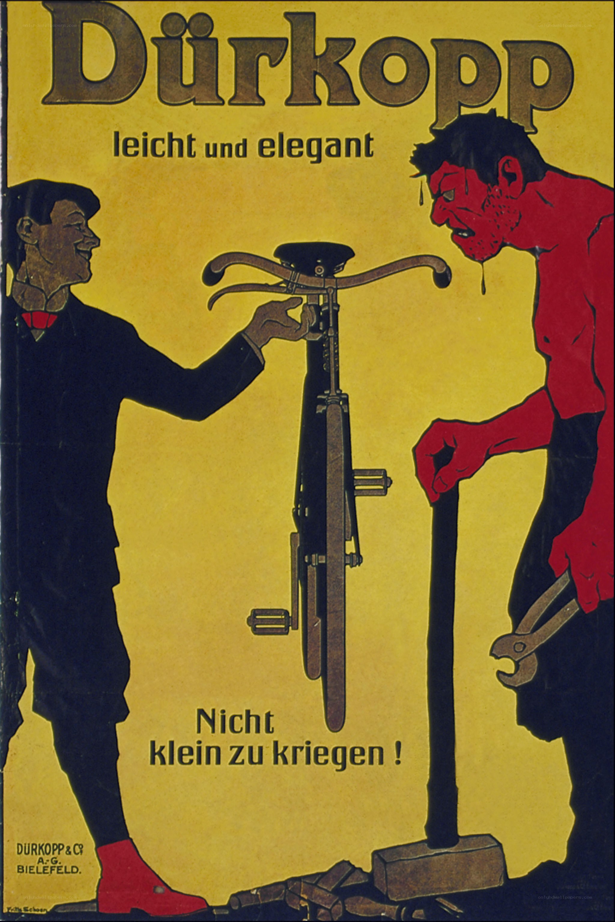 Dürkopp bicycle advertisement