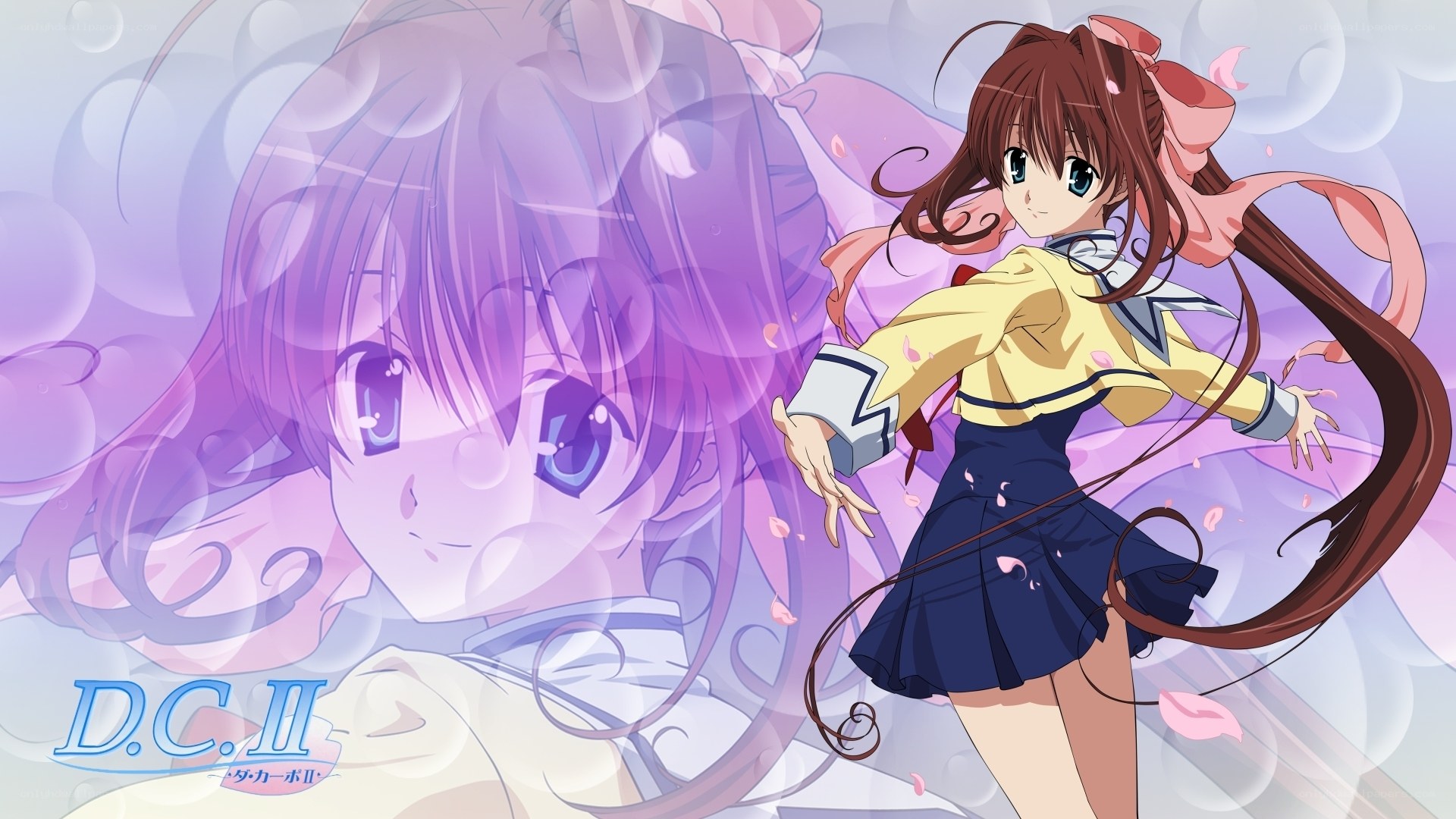 D.C. II anime character art