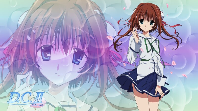 D.C. II anime character art