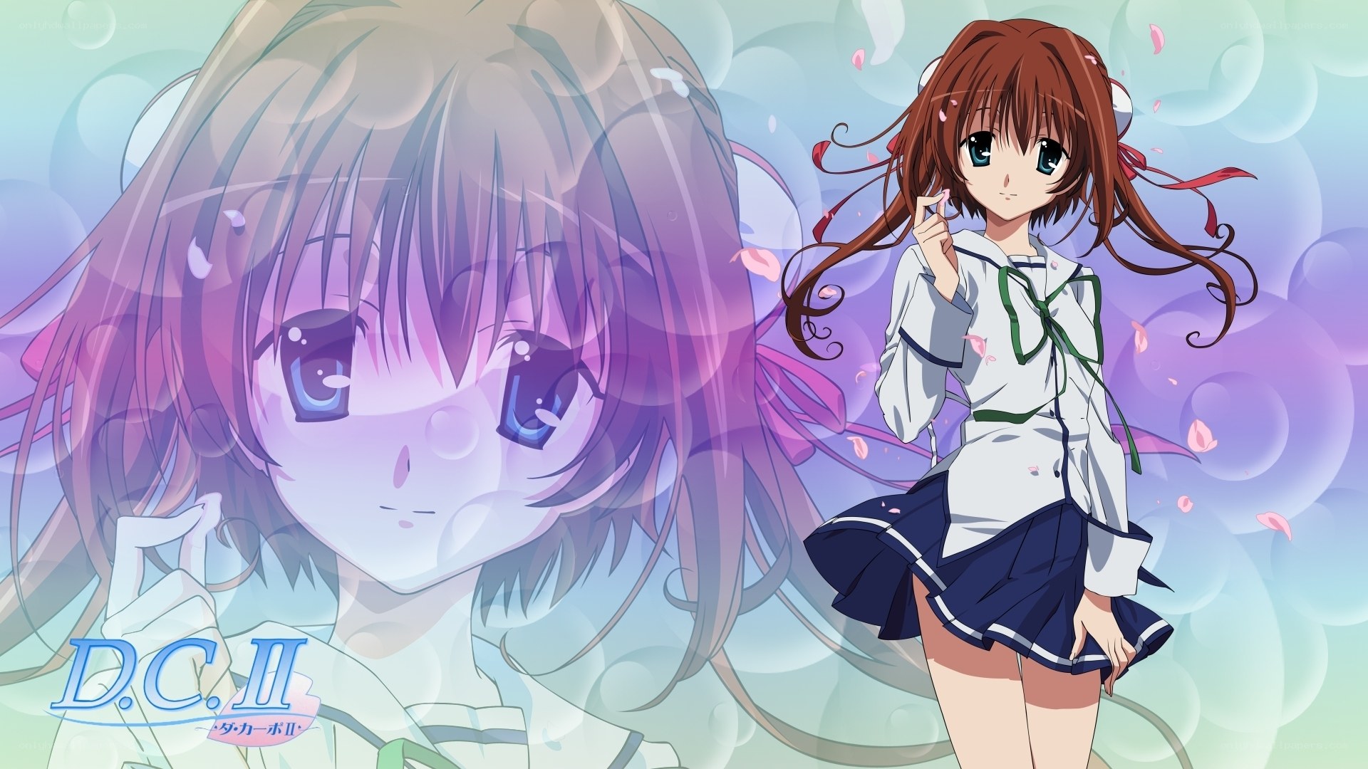 D.C. II anime character art
