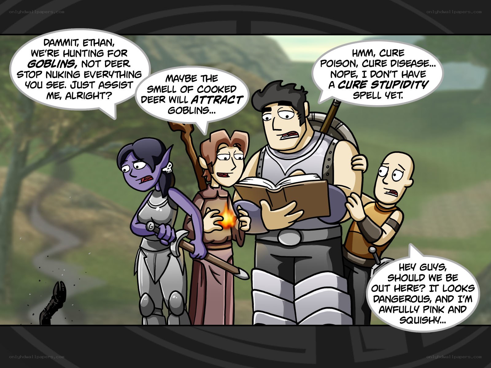 D&D party bickering