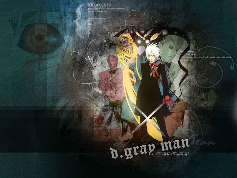 D.Gray-man anime collage