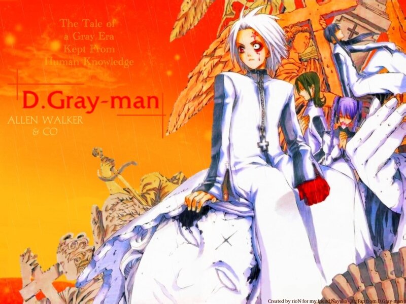 D.Gray-man anime cover art
