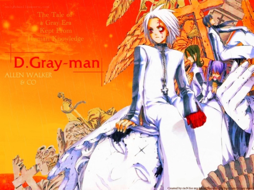 D.Gray-man anime cover art
