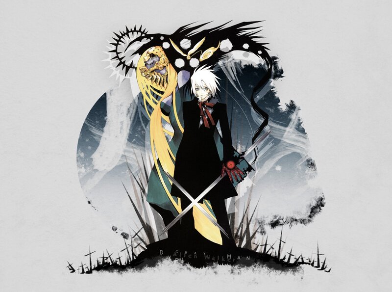 D.Gray-man character art