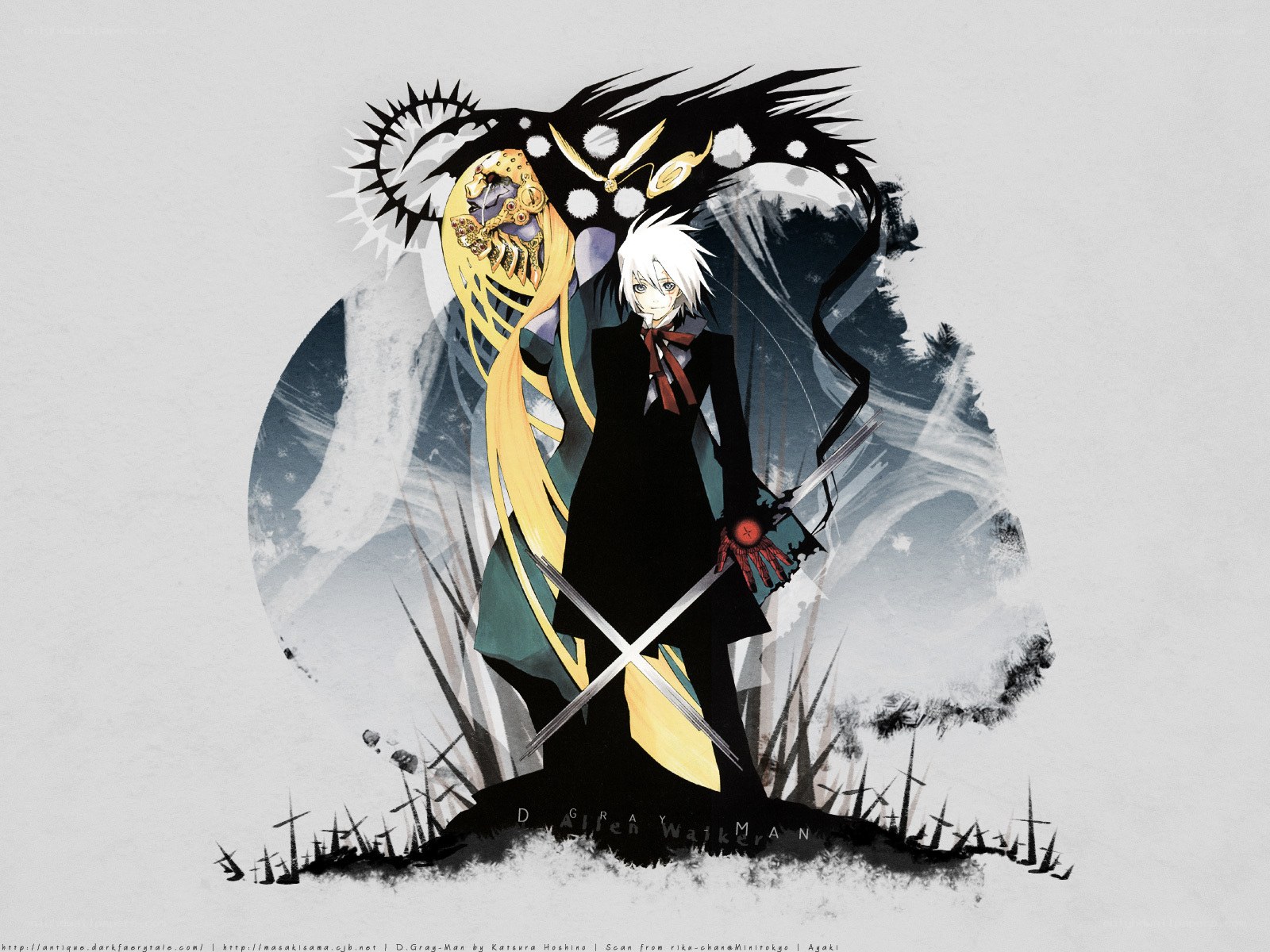 D.Gray-man character art