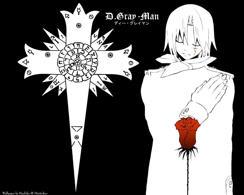 D.Gray-man character art