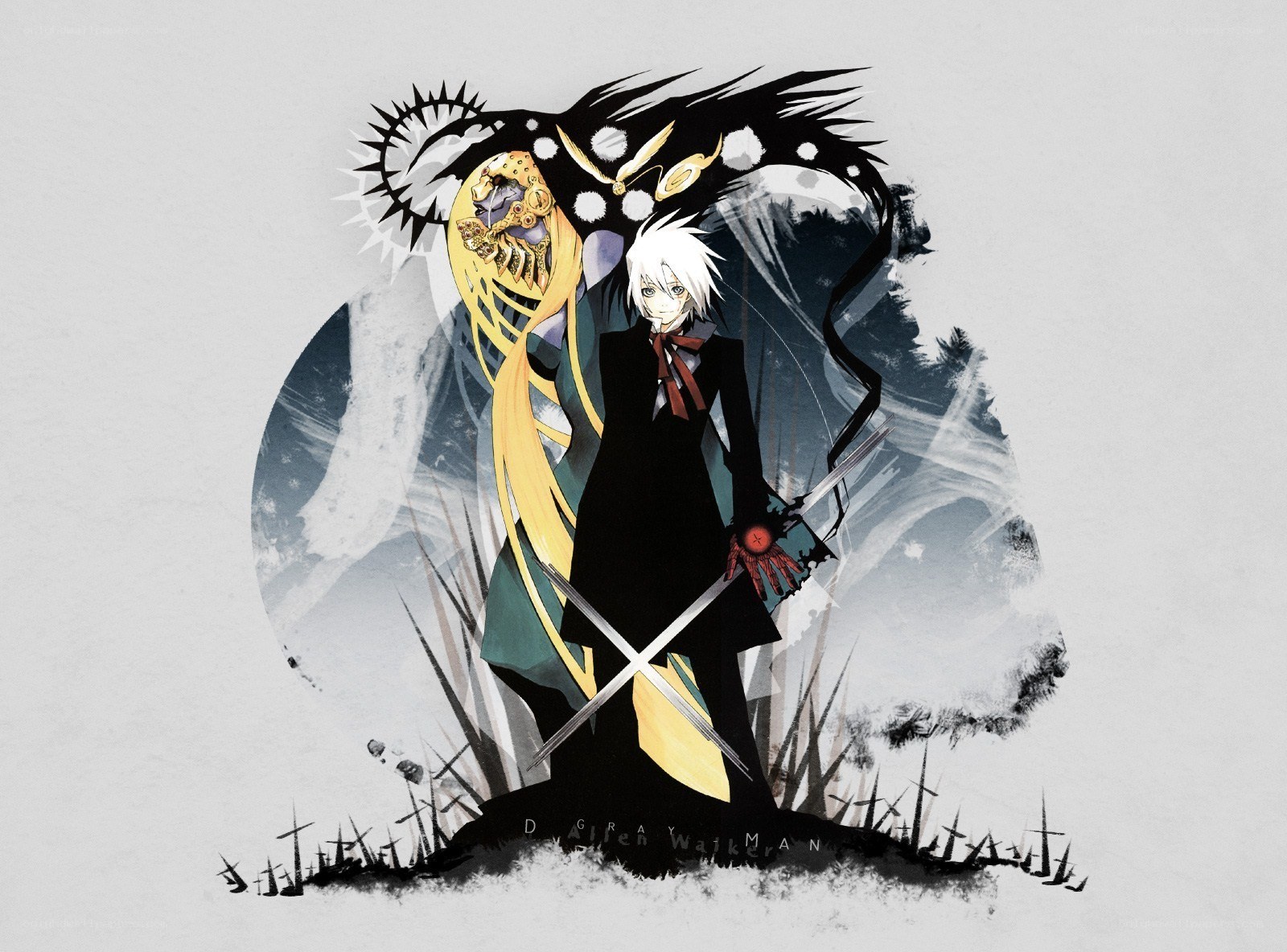 D.Gray-man character art