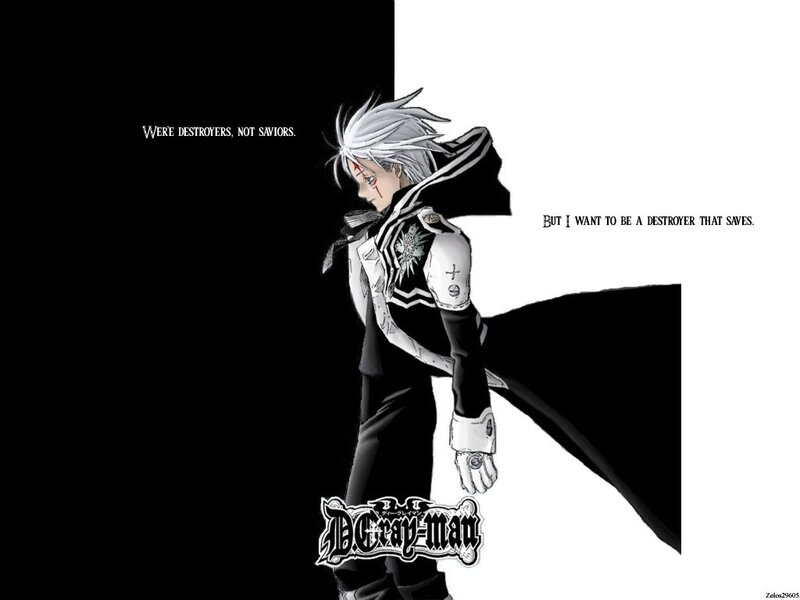 D.Gray-man character art