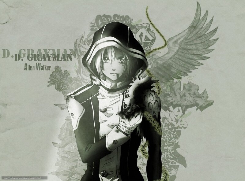 D.Gray-man character wallpaper