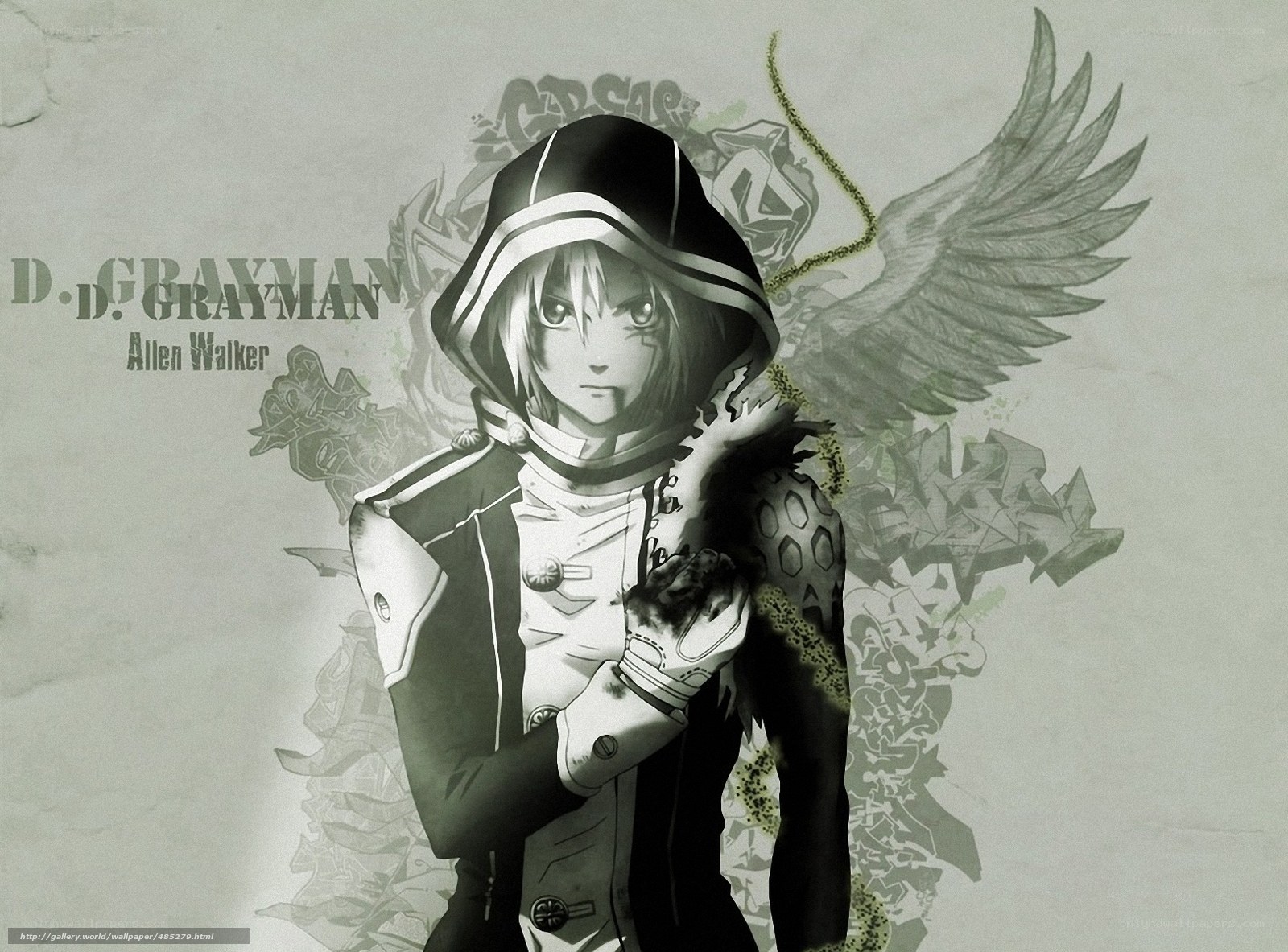 D.Gray-man character wallpaper