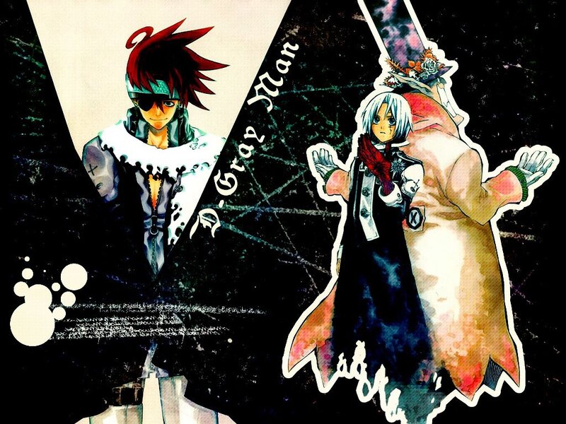 D.Gray-man characters collage