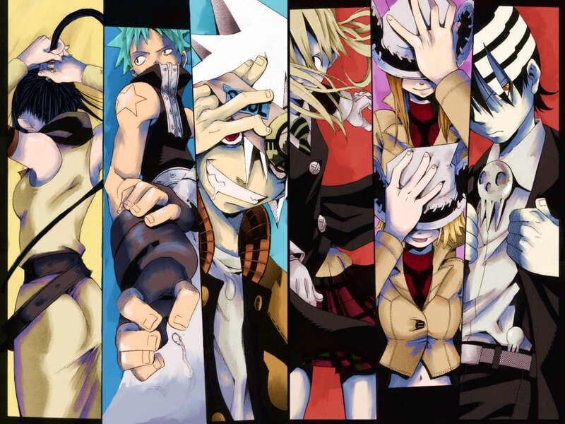 D.Gray-man characters collage