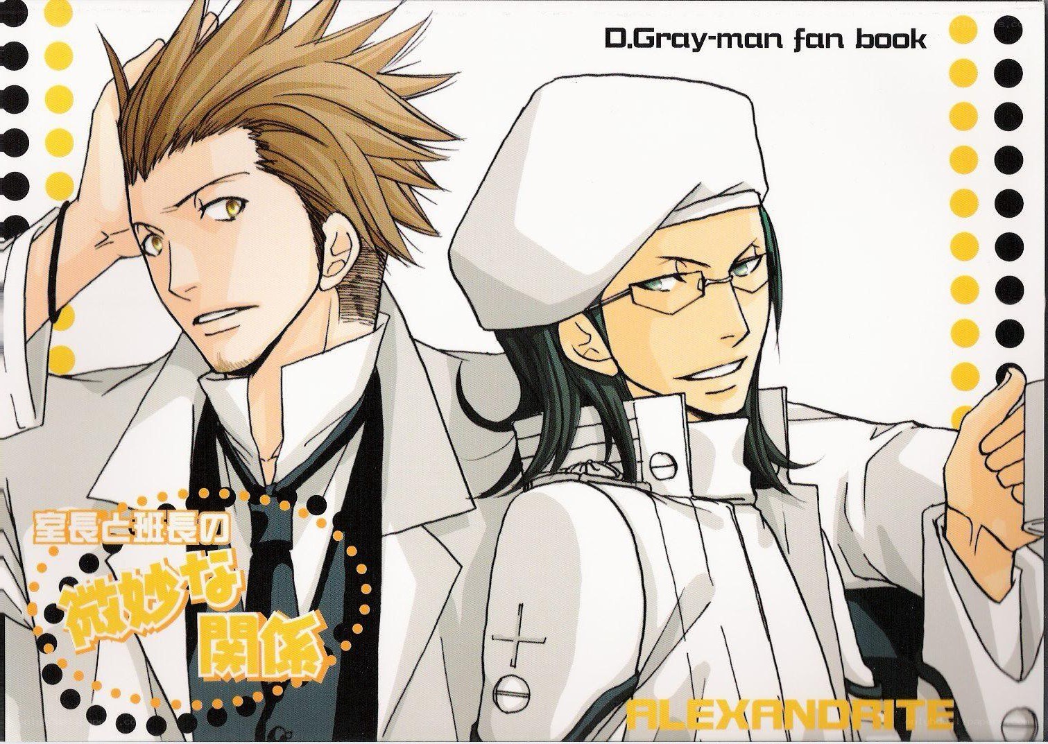 D.Gray-man fan book cover