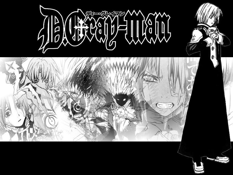 D.Gray-man manga collage