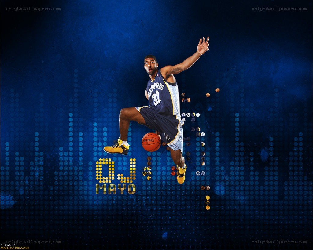 D.J. Mayo basketball action