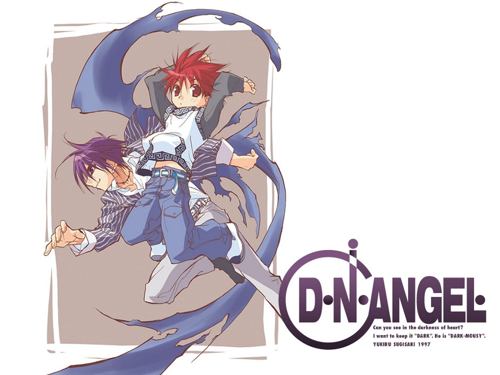 D.N. Angel anime artwork