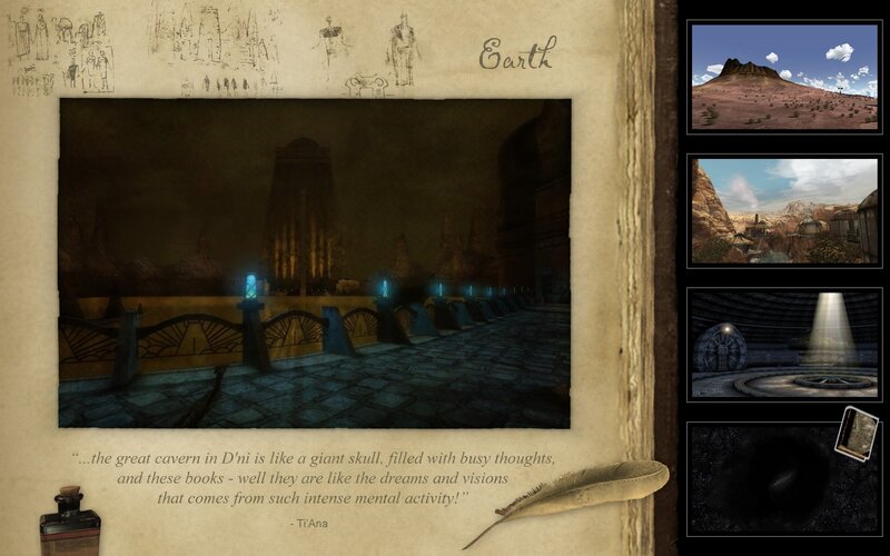 D'ni cavern scene
