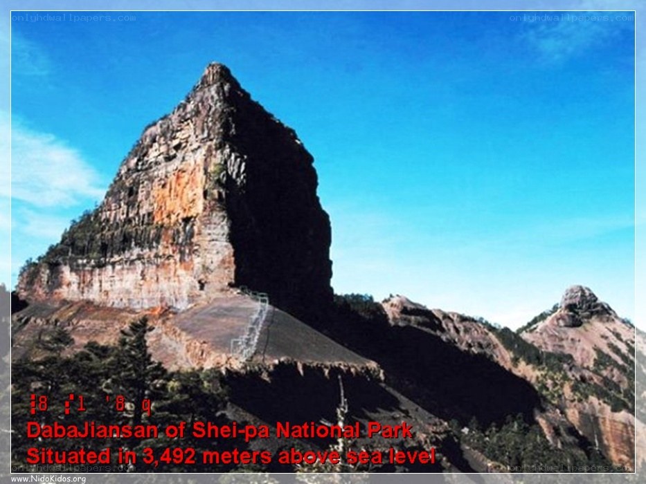 DabaJiansan mountain peak