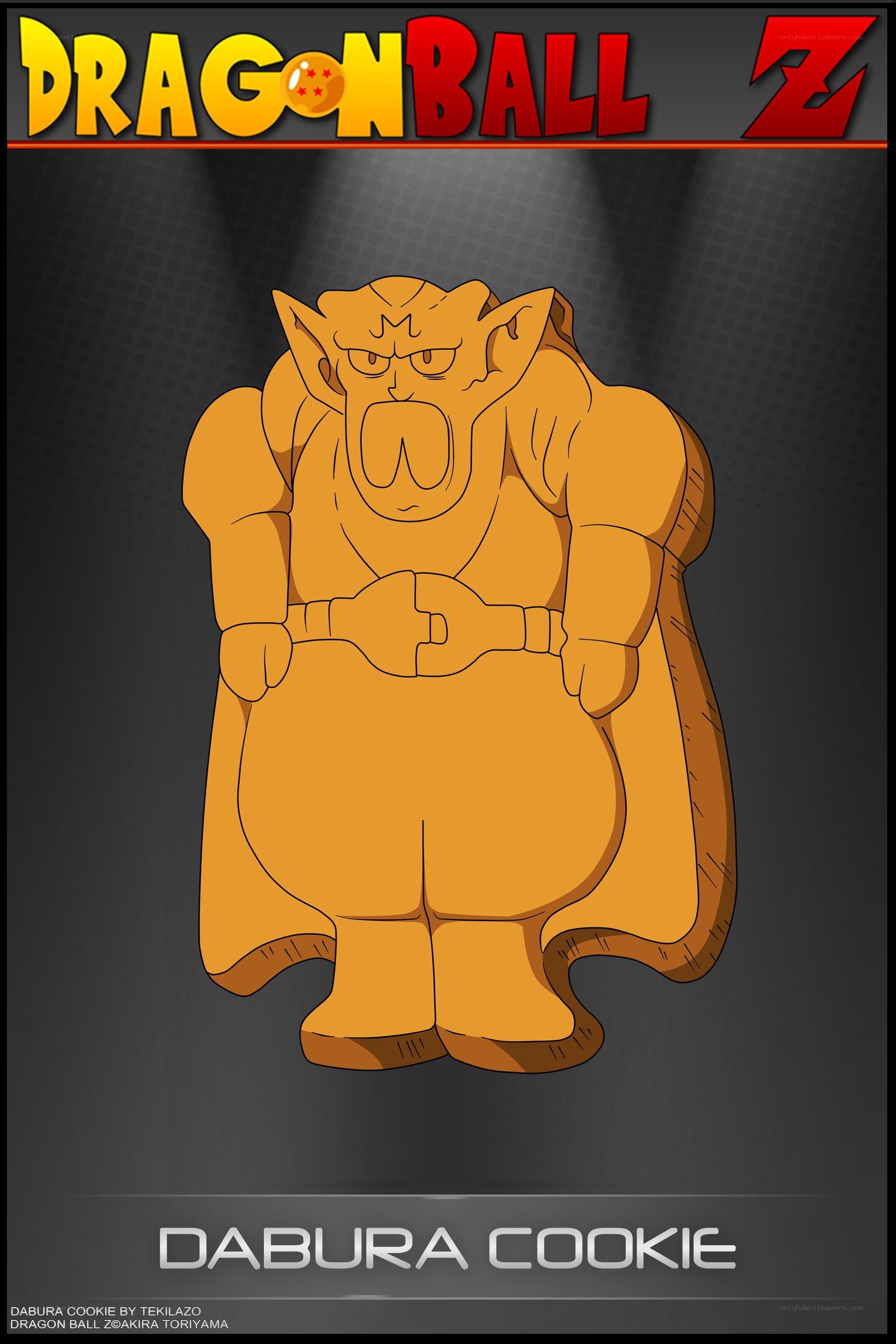 Dabura Cookie Character Art