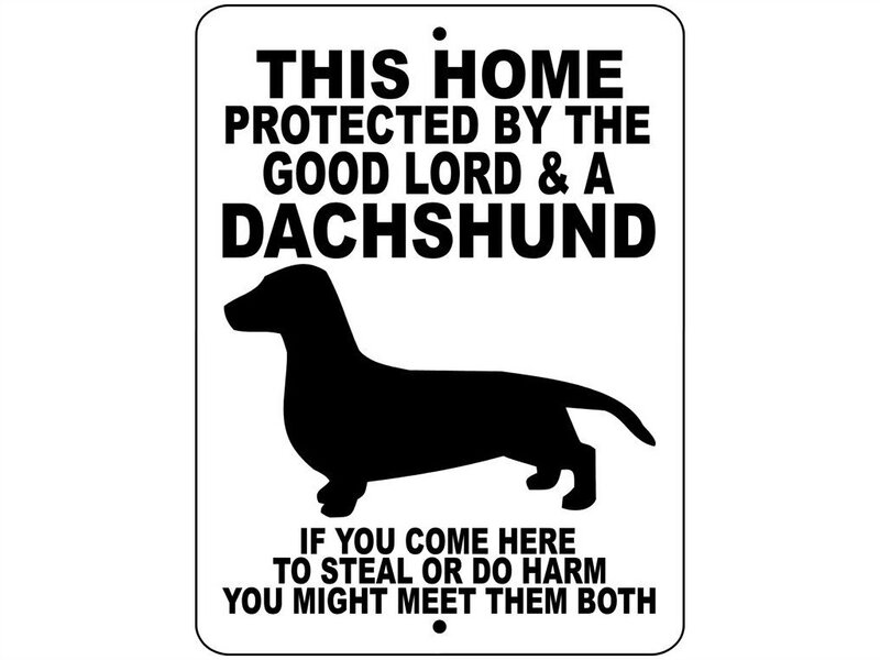 Dachshund Sign