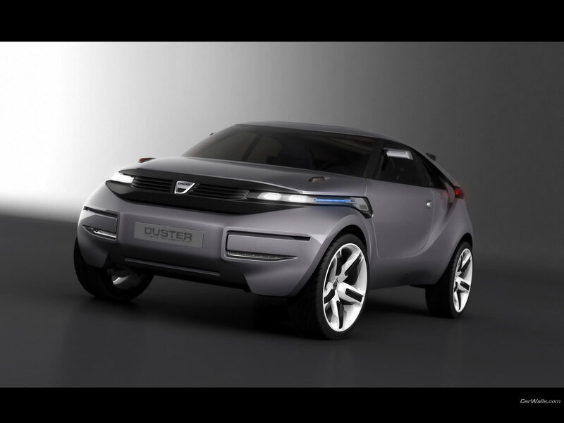 Dacia Duster Concept Car — Gray, Dramatic