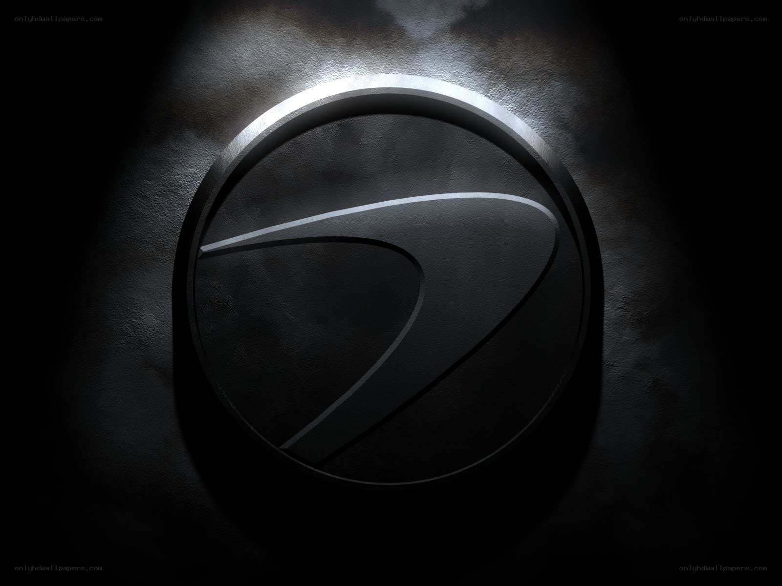 Dacia logo on dark background
