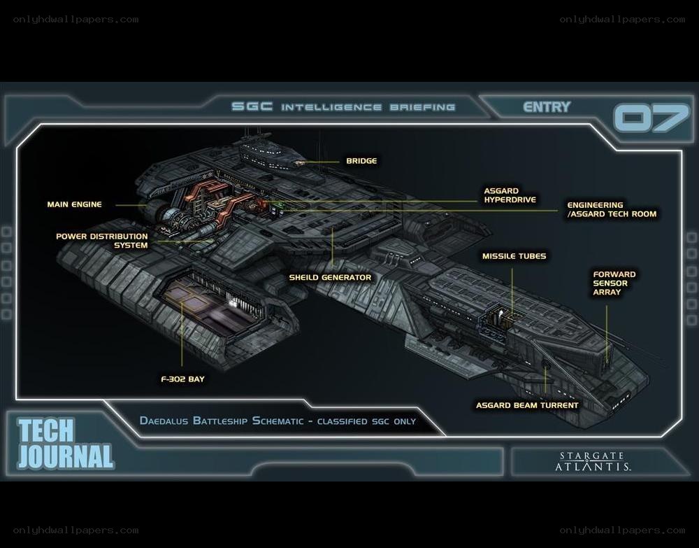 Daedalus Battleship Schematic