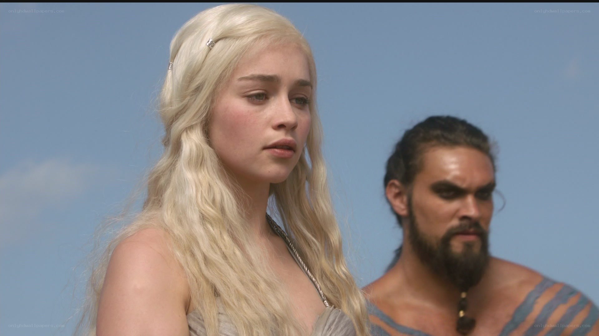 Daenerys and Khal Drogo scene
