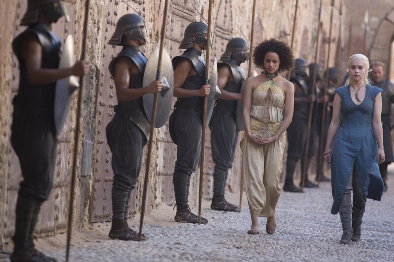 Daenerys and Missandei in Meereen
