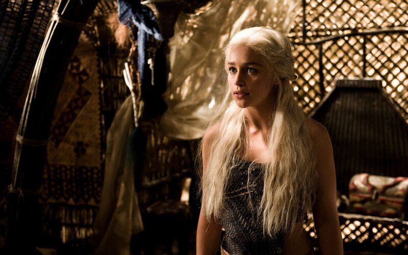 Daenerys in a tent
