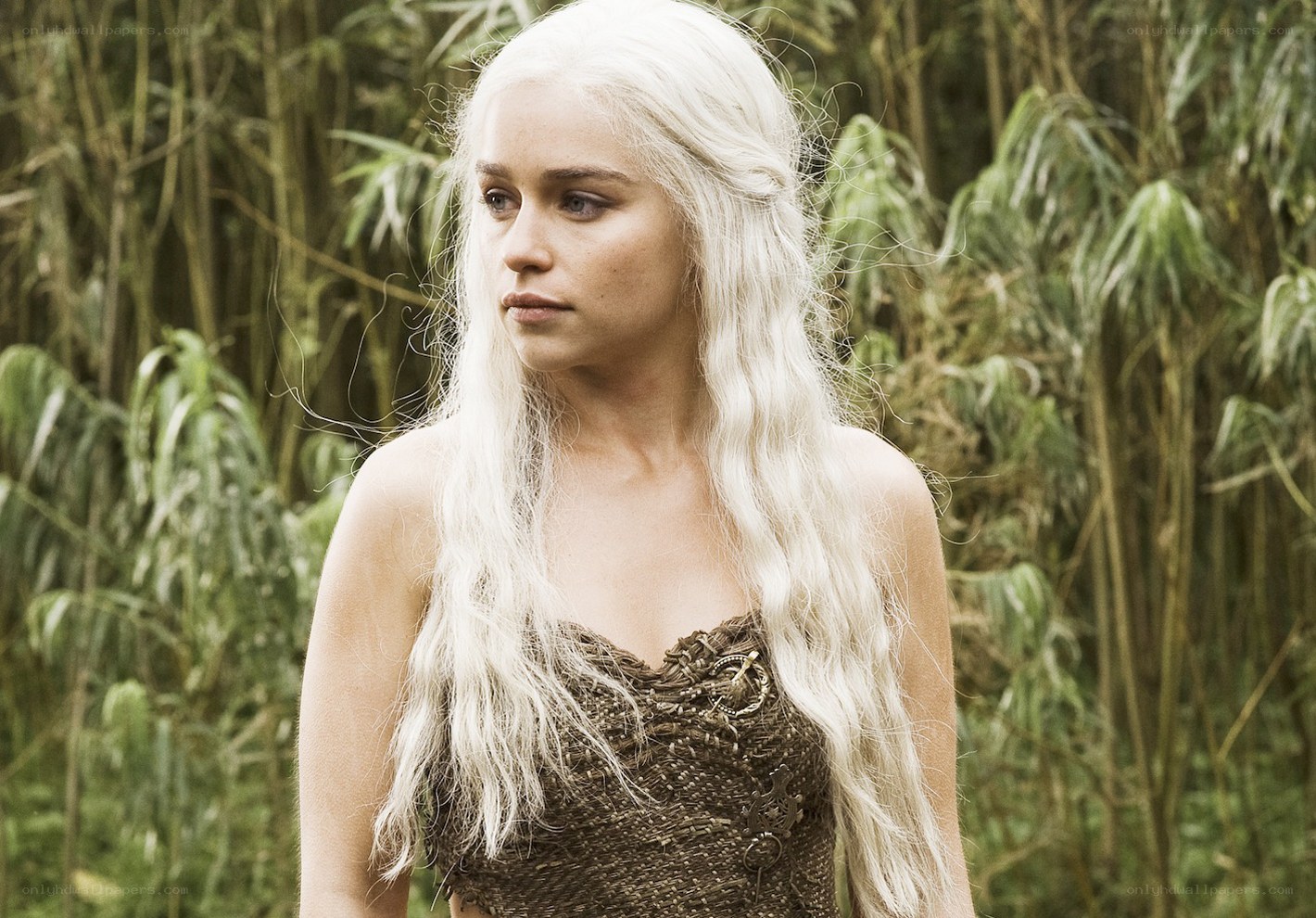 Daenerys Targaryen in forest