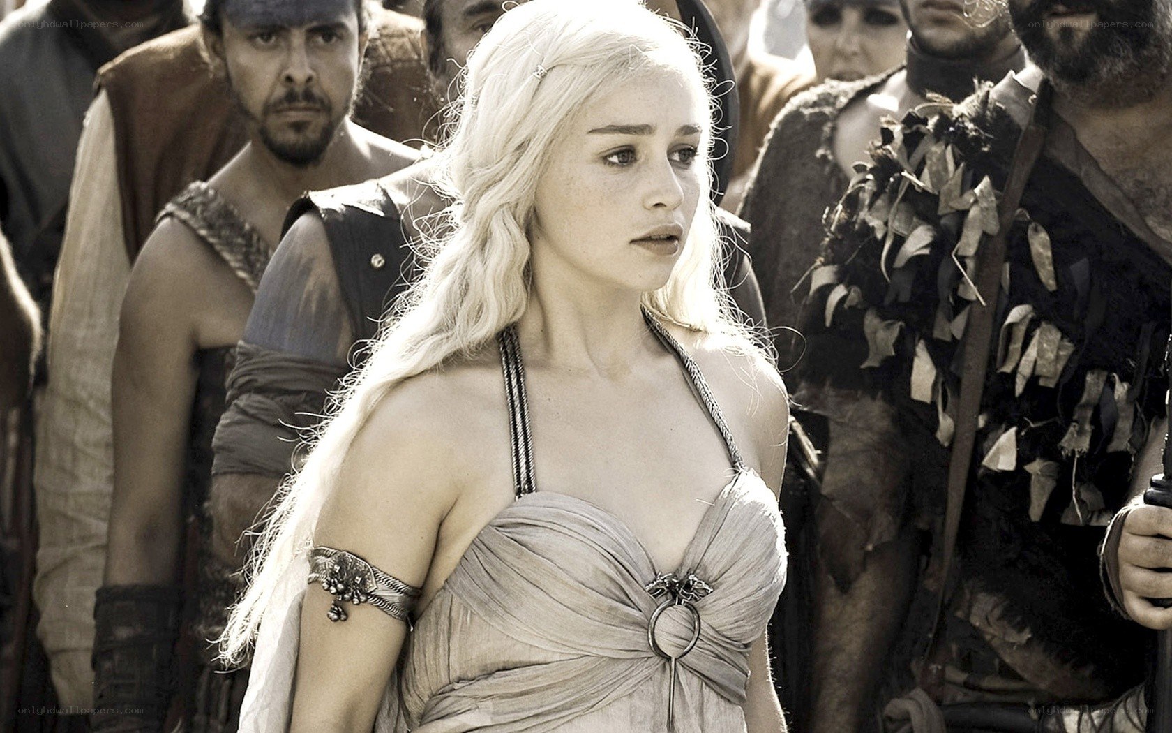 Daenerys Targaryen with Dothraki