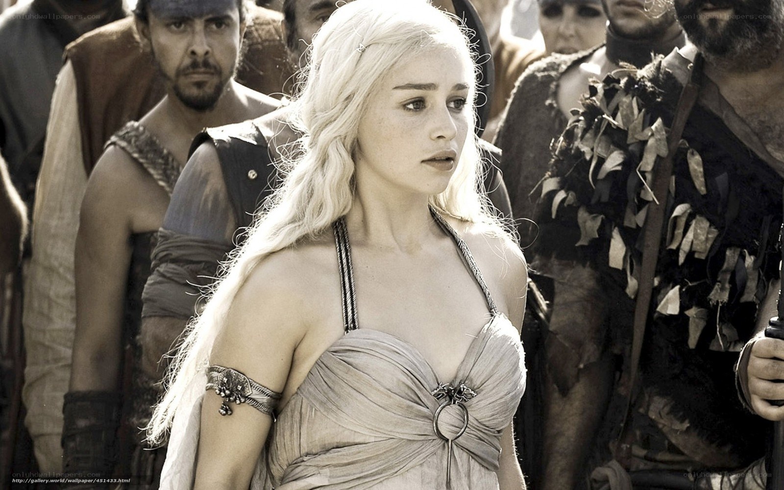 Daenerys Targaryen with Dothraki