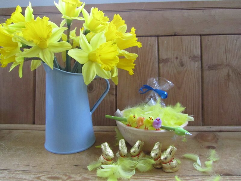 Daffodils and Easter Treats