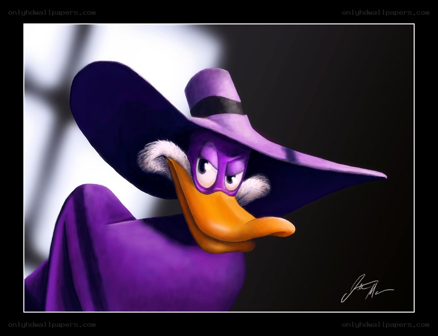 Daffy Duck as a wizard