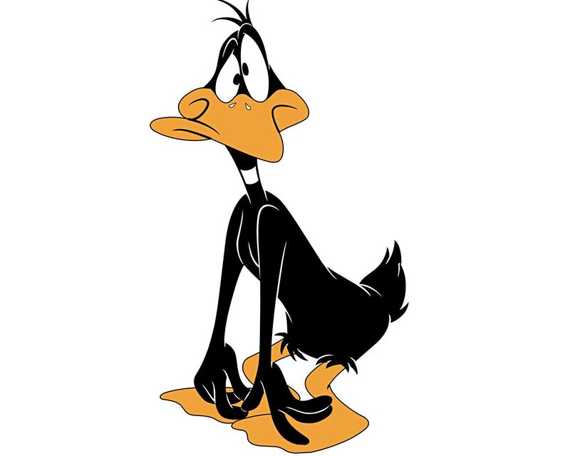 Daffy Duck Character — Black