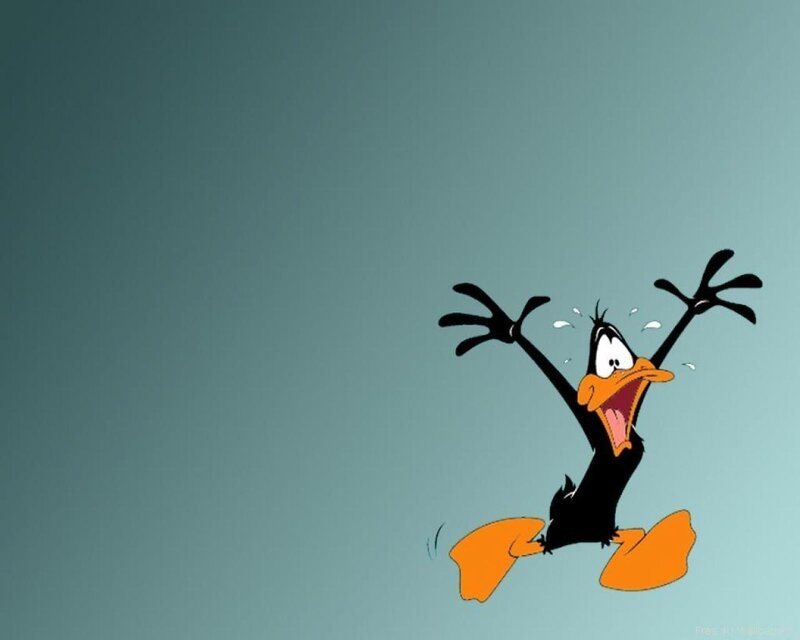 Daffy Duck Character — Blue