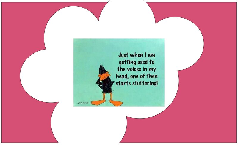 Daffy Duck Character — Pink