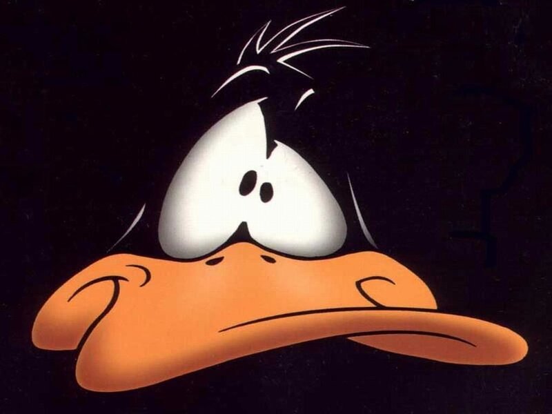 Daffy Duck close-up