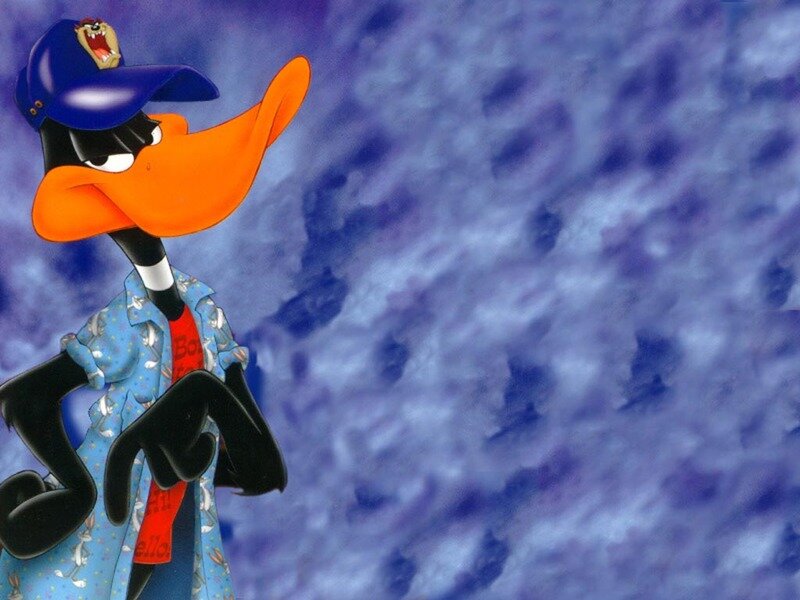 Daffy Duck in Uniform