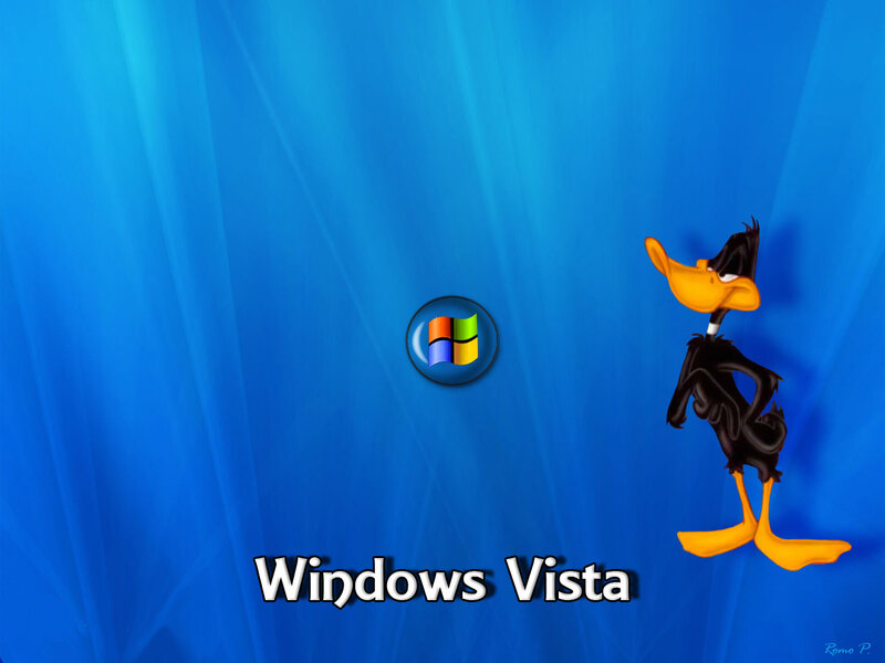 Daffy Duck on Windows Vista