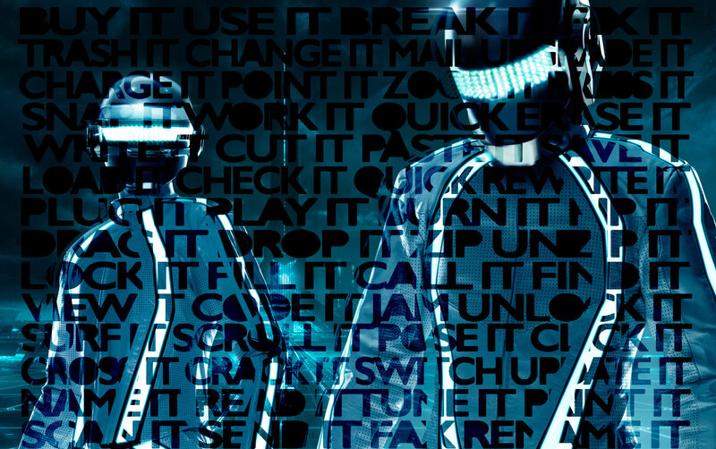 Daft Punk album art