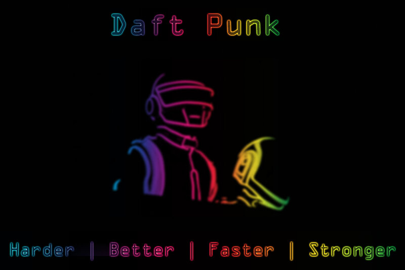 Daft Punk album art