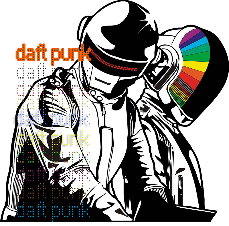 Daft Punk album art